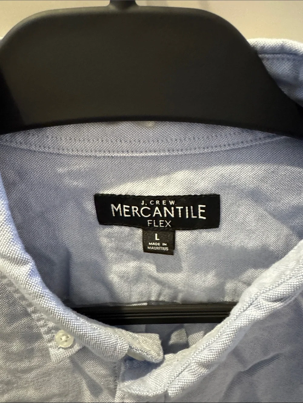 J. Crew Light Blue Oxford Button-Down Shirt